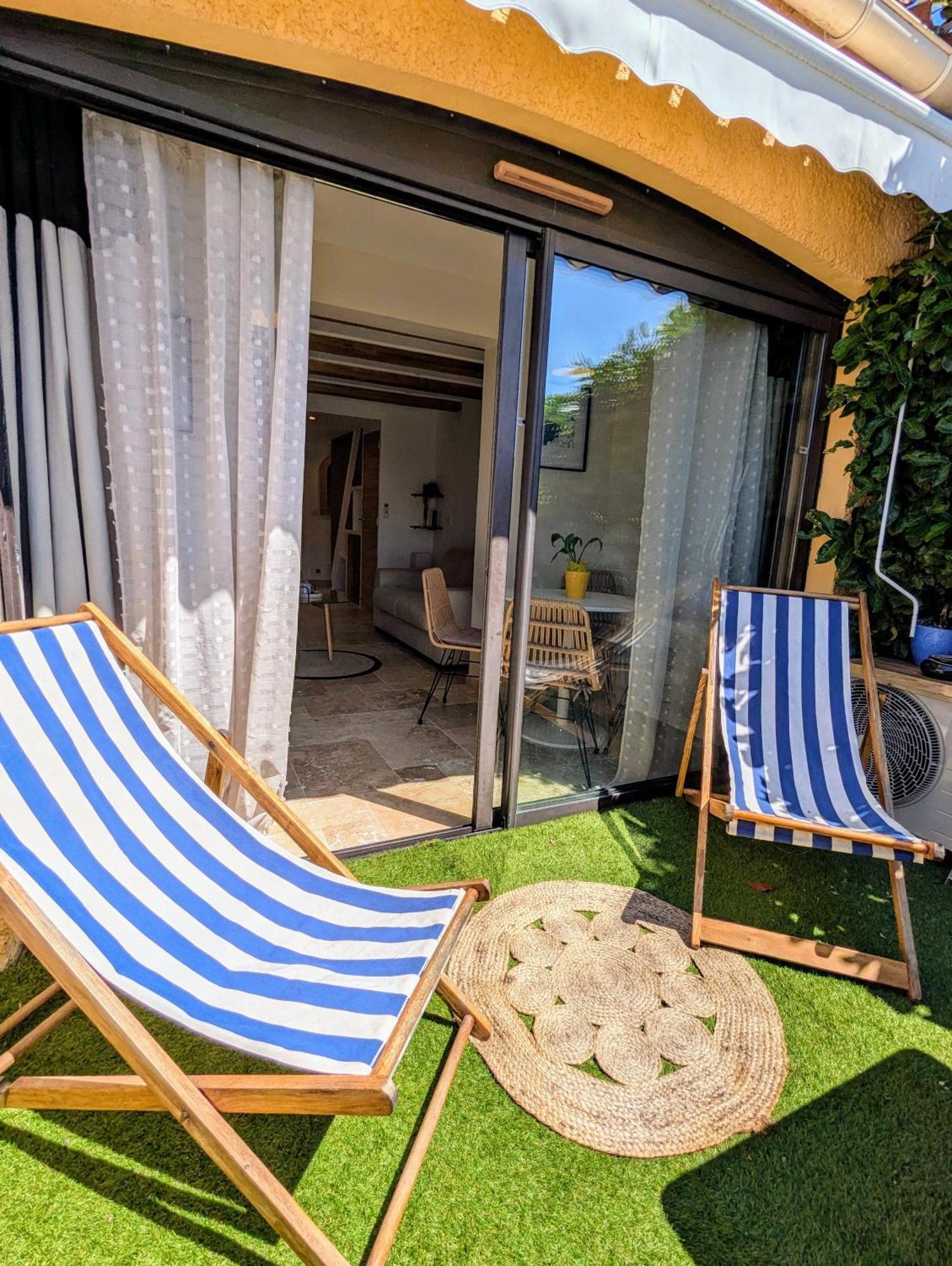 Evasion Au Calme - Maison Cosy Avec Piscine Et Tennis Saint-Vallier-de-Thiey Esterno foto